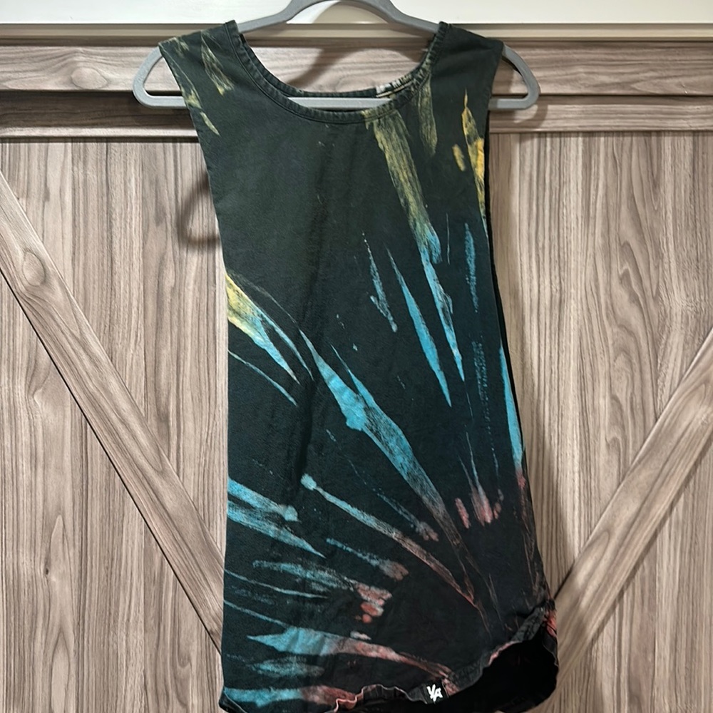 YoungLA tie dye cut off